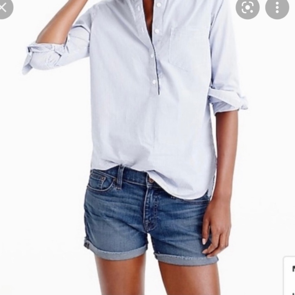J Crew  Hip Slung Denim  Shorts